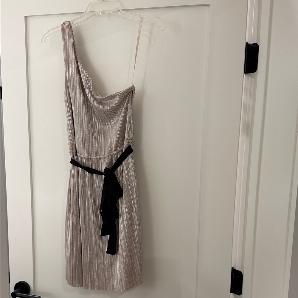 Vintage Express One-Shoulder Dress